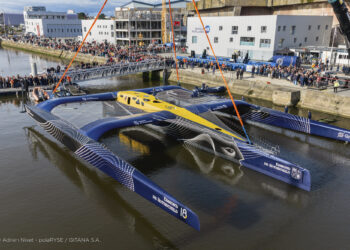 Mise à l&rsquo;eau du Maxi Edmond de Rothschild