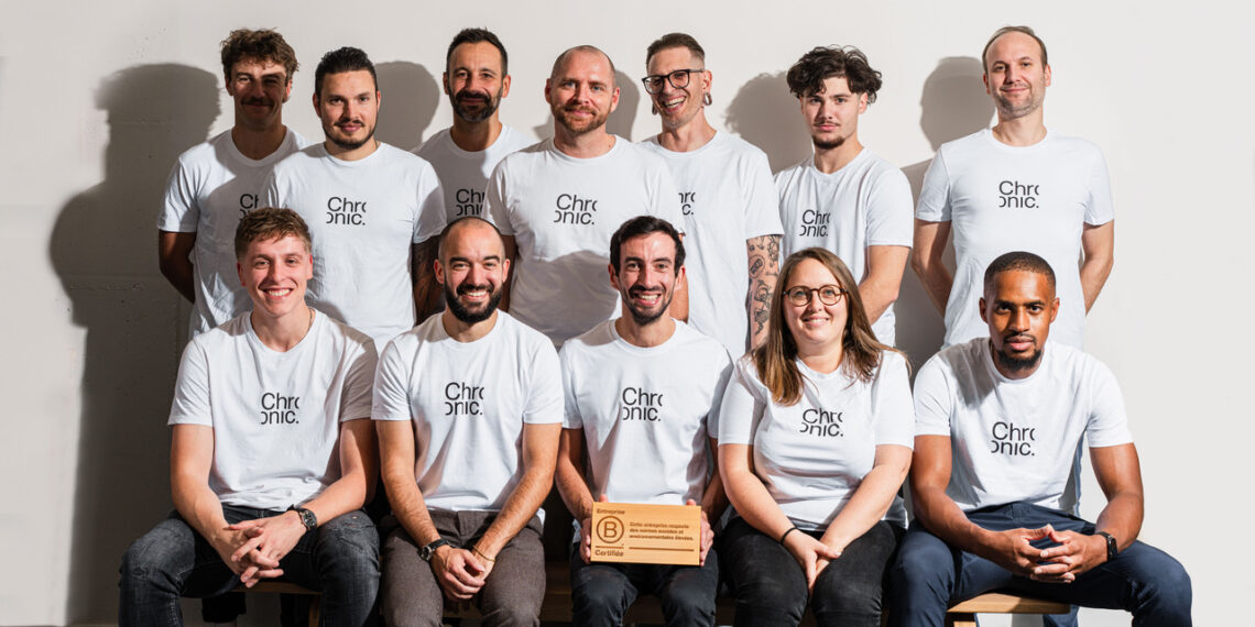 Chronic. franchit le cap du million de francs suisses 