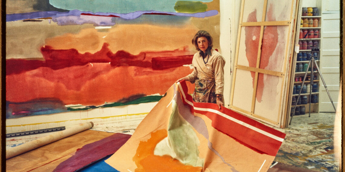 L’Europe découvre enfin Helen Frankenthaler